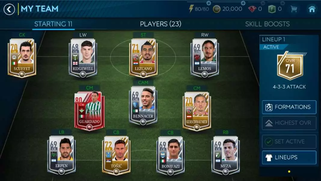 لقطة شاشة من لعبة 19 FIFA - صورة 2